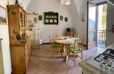Gîte pour 5 personnes, avec balcon et jardin à Carisolo