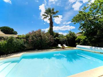 Villa pour 8 personnes, avec piscine et balcon à La Grande-Motte