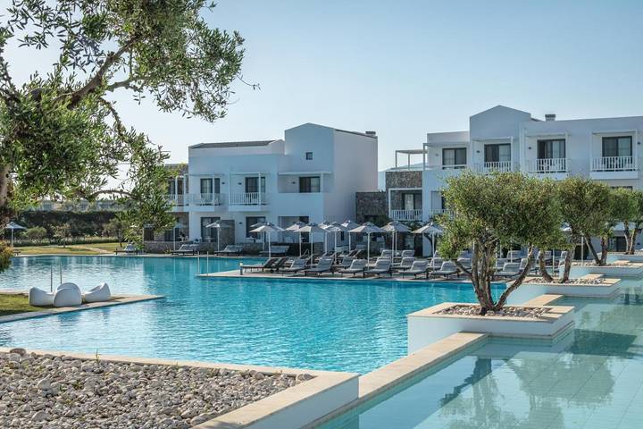 Resort per 4 persone, con sauna e giardino nonché piscina a Kos