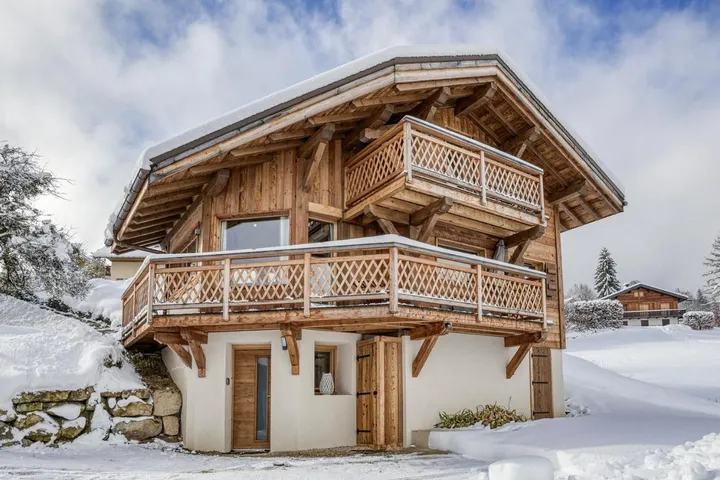 Chalet für 4 Personen, mit Garten und Ausblick - 1