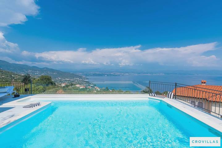 Villa pour 6 personnes, avec piscine et vue sur l’océan à Lovran - 4