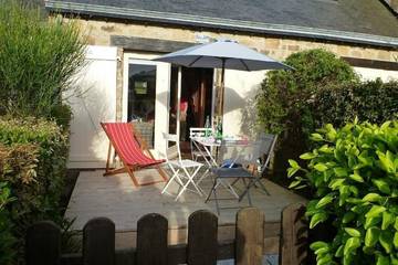 Gîte pour 6 personnes, avec terrasse et jardin à Larmor-Baden