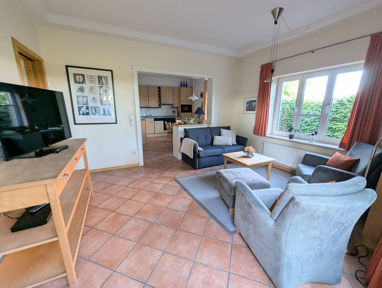 Ganze Ferienwohnung, Haus Wattenblick Wohnung Austernfischer in Warwerort, Dithmarschen