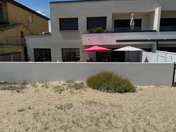 Gîte pour 6 personnes, avec terrasse ainsi que vue et jardin dans Port de Marseillan-Plage