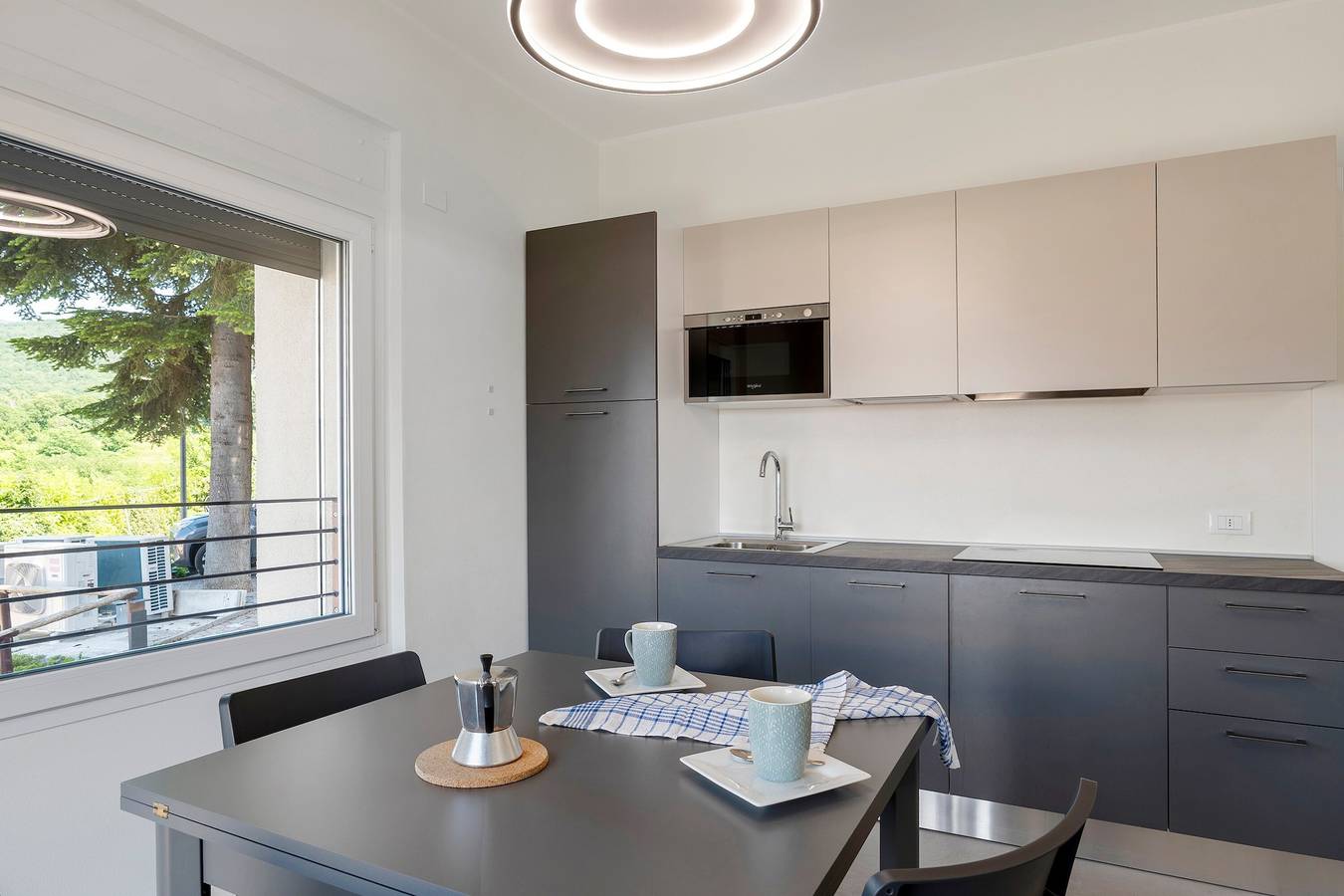 Ganze Wohnung, Apartment „Giulio's Piano Terra“ mit Seeblick in San Zeno di Montagna, Gardasee-Berge
