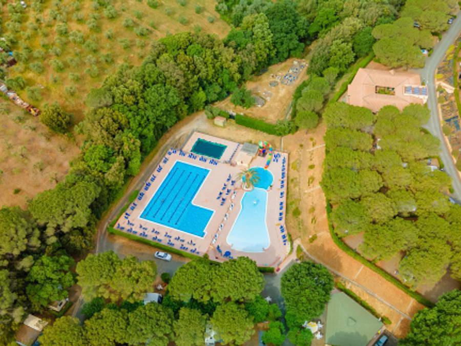 Camping Valle Gaia - Bungalow in tela 5 persone - 2 Camere da letto | 4/5 Persone | Senza bagno in Casale Marittimo, Costa degli Etruschi
