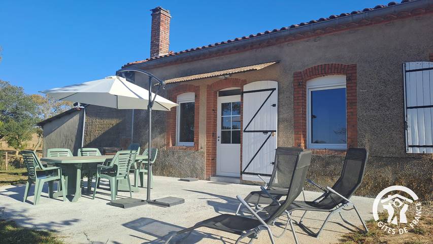 Gîte pour 8 personnes, avec terrasse