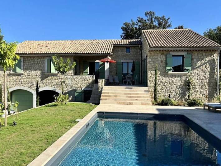 Holiday apartment for 11 people, with garden and terrace as well as pool, child-friendly - 1