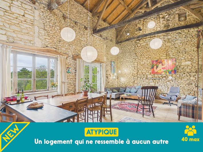 Gîte pour 11 personnes à Fanlac