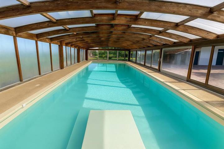 Location de vacances pour 6 personnes, avec piscine ainsi que jardin et vue, animaux acceptés à Auriac-du-Périgord - 2