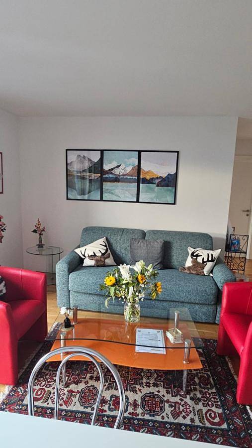 Gîte pour 4 personnes, avec terrasse et vue dans Nax - 4