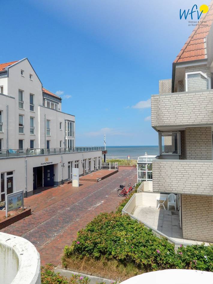 Ferienwohnung für 2 Personen, mit Balkon auf den Ostfriesische Inseln