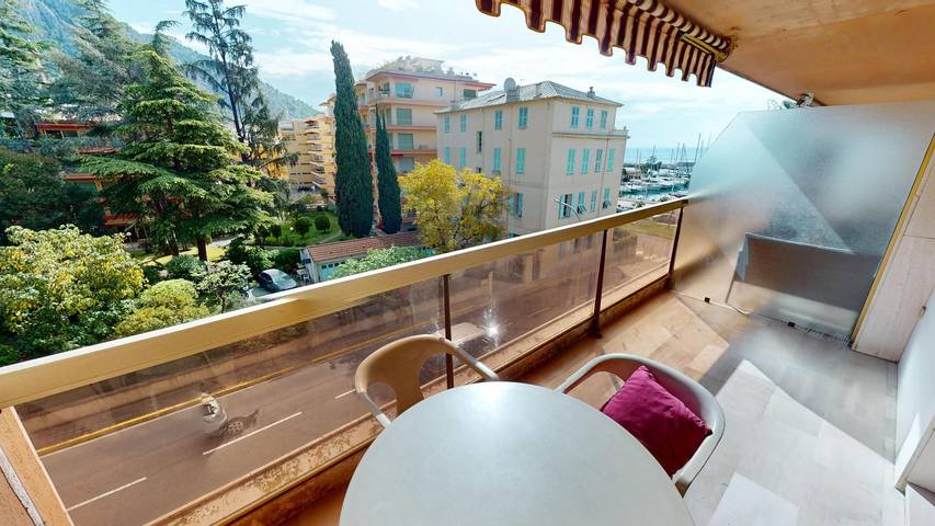 Studio for 4 people, with terrace and pool as well as balcony/terrace and ocean view, with pets - 1