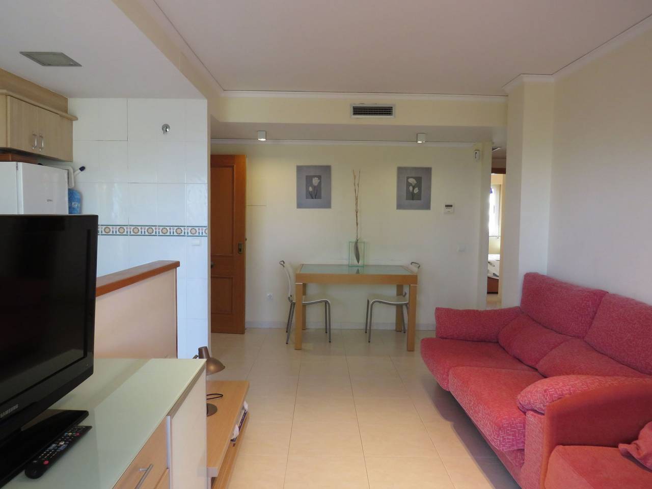 Ganze Wohnung, Wohnung Stella, 1. Reihe Meerblick und Palmen in Piles, Costa de Valencia