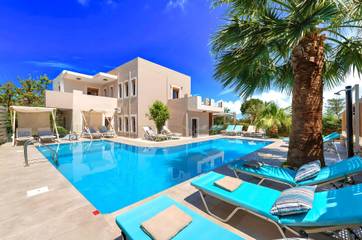 Ferienhaus für 30 Personen, mit Garten und Balkon auf Kreta