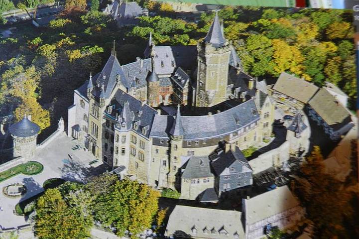 Ferienwohnung für 4 Personen, mit Garten und Sauna in Schloss Wernigerode