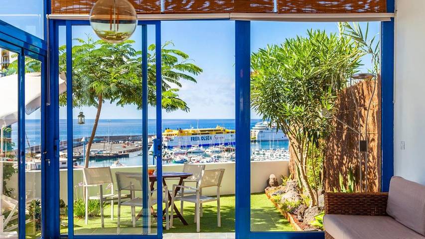 Ferienwohnung für 5 Personen, mit Terrasse und Garten sowie Ausblick