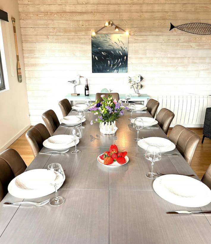 Location de vacances pour 10 personnes, avec jardin et terrasse, animaux acceptés dans Anse de Kernic - 4