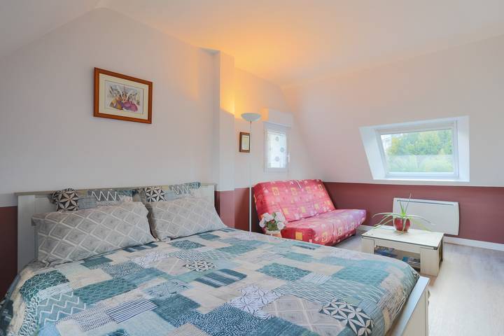 Chambre d’hôte pour 6 personnes, avec jardin en Bretagne