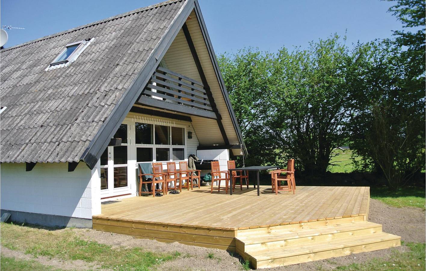 Ferienhaus für 6 Personen mit Terrasse in Bukkemose, Humble