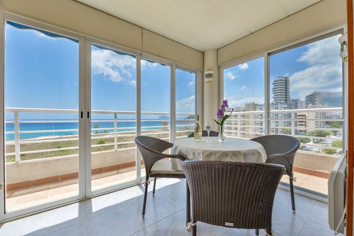 Vakantieappartement voor 4 personen, met terras en zwembad, met huisdier in Calpe