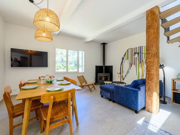 Casa de vacaciones para 6 personas, con terraza y jardín - 1