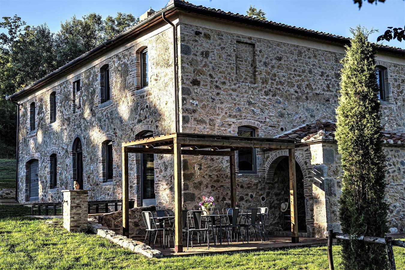 Villa voor 8 personen met tuin in Monticiano, Provincie Siena