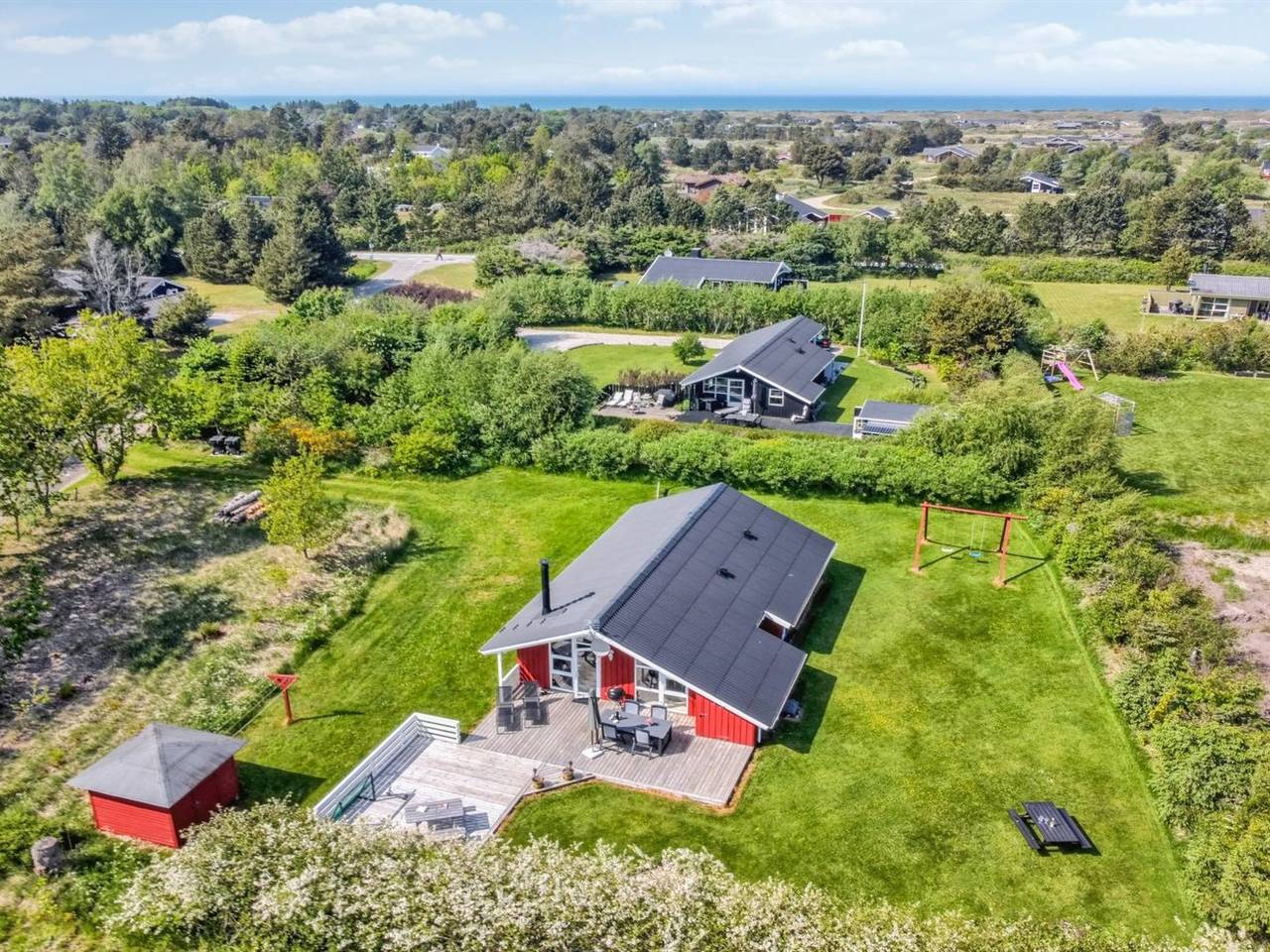"Menka" - 1.3km from the sea in Tversted, Tannisbucht