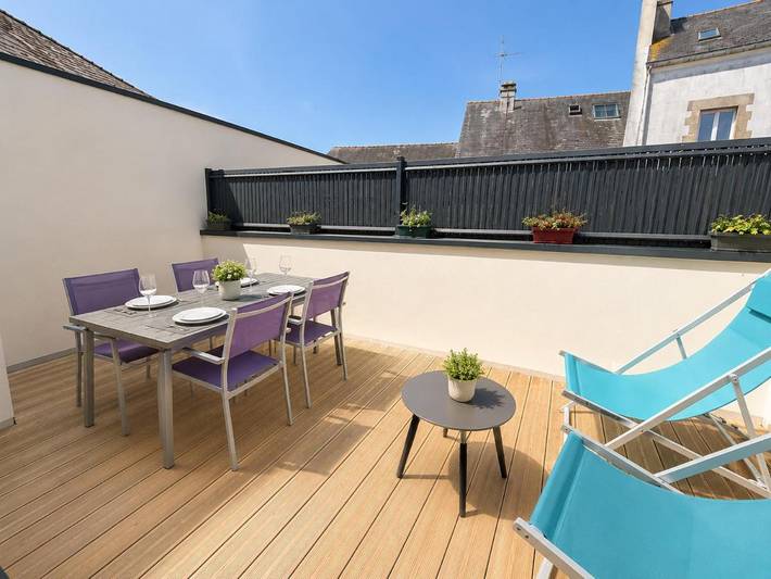 Gîte pour 4 personnes, avec terrasse dans Office De Tourisme D Auray - 2