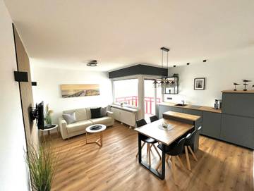 Ferienwohnung für 4 Personen, mit Sauna und Pool sowie Balkon in Duhnen