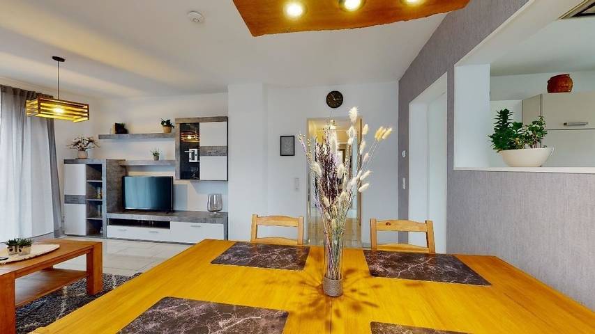 Ferienwohnung für 4 Personen, mit Terrasse und Balkon/Terrasse in Bielefeld - 4