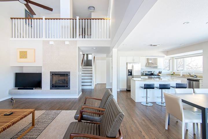 Vacation rental for 6 people, with balcony and hot tub as well as pool in Boulder