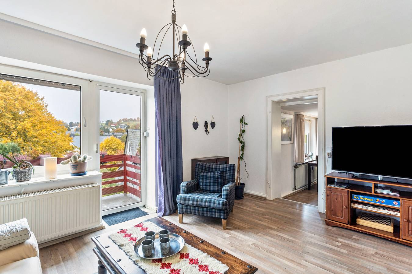 Ganze Wohnung, Ferienwohnung 'Bellevue Fewo' mit Balkon und Wi-Fi in Usseln, Willingen