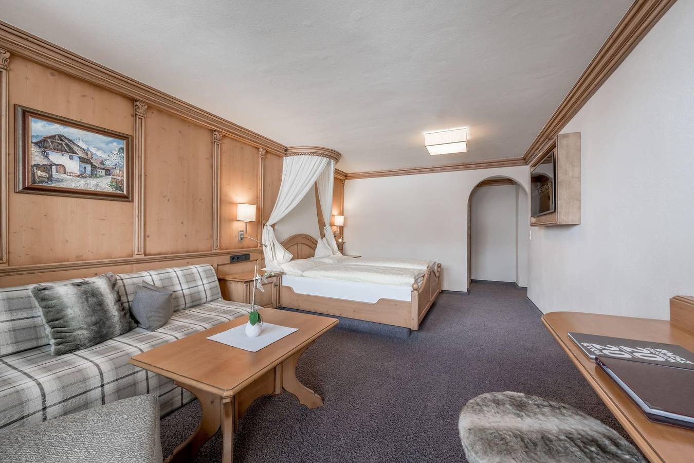 Doppelzimmer "Typ C" in Obergurgl, Sölden (Österreich)