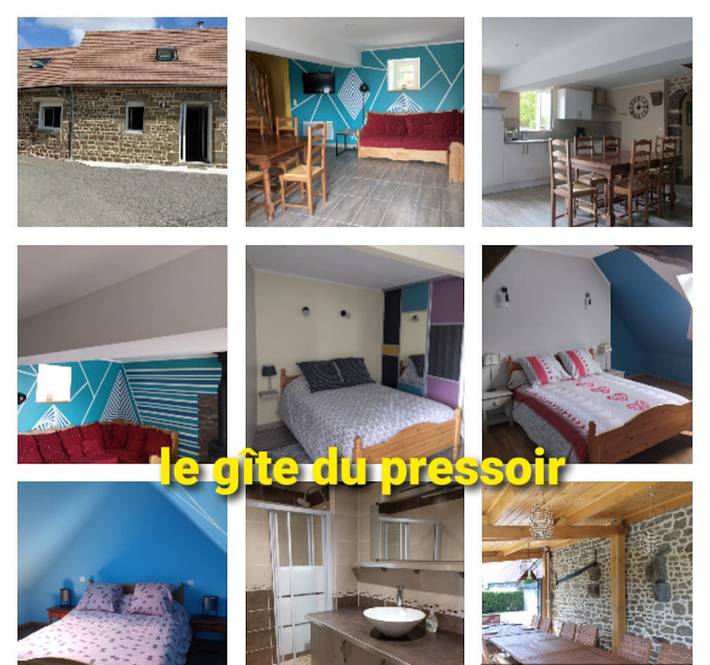 Gîte pour 6 personnes, avec jardin ainsi que piscine et terrasse en Normandie - 2