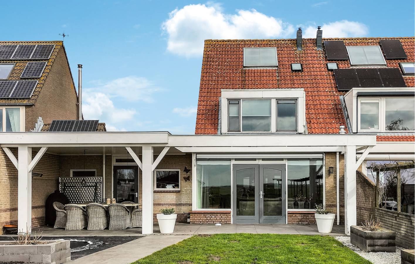 Ferienhaus für 7 Personen mit Terrasse in Utrecht und Umgebung