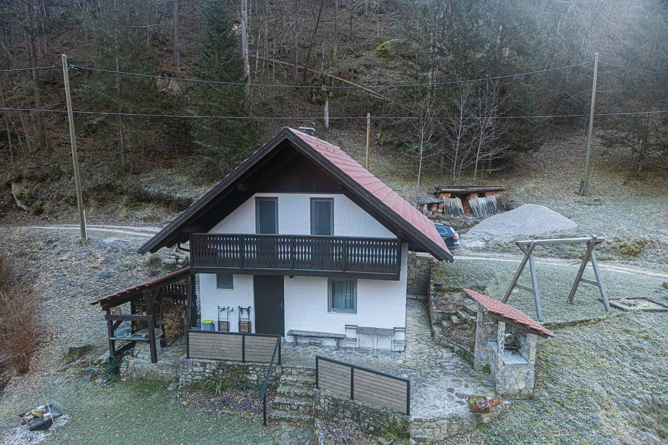 Alpine House Naturalina in Tolmin, Slowenien