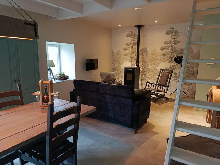 Location de vacances pour 3 personnes, avec vue ainsi que terrasse et jardin à Briec - 3