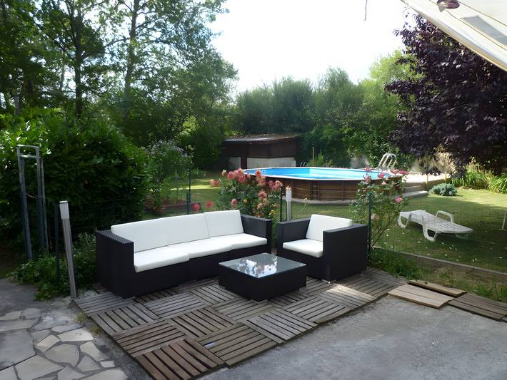 Location de vacances pour 2 personnes, avec Jardin à Pessac