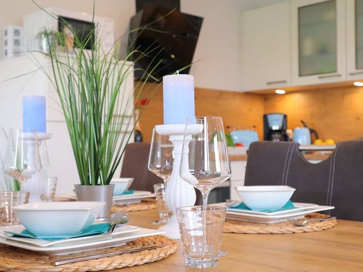 Ferienhaus für 6 Personen, mit Sauna und Ausblick sowie Garten in Dorum