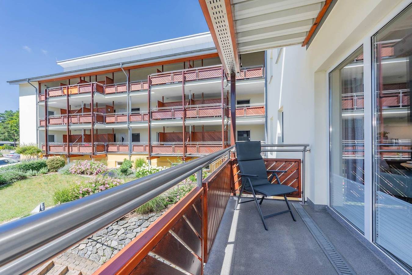 Appartement entier, Düneneck 11 - komfortables Domizil mit Balkon in Seebad Zempin, Zempin