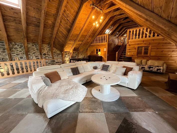 Maison de vacances pour 14 personnes, avec jardin et vue, animaux acceptés