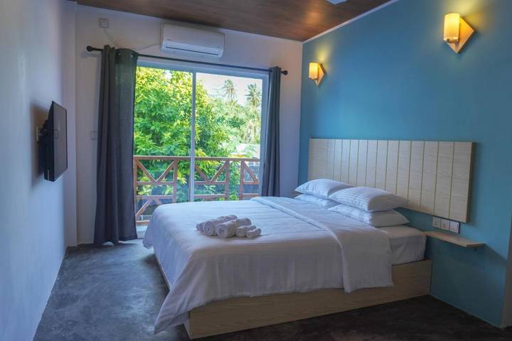 Hôtel pour 3 personnes, avec terrasse dans Maldives