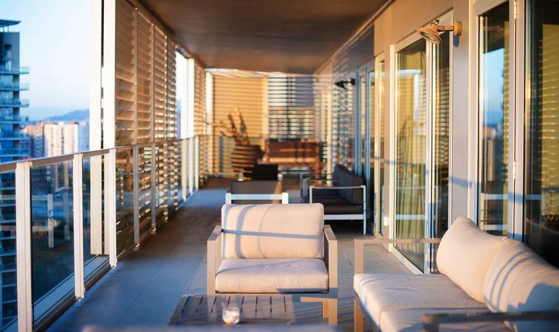 Ferienwohnung für 10 Personen, mit Balkon und Terrasse in Barcelona - 3