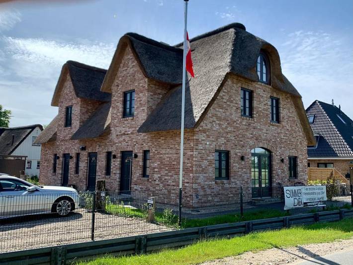Ferienhaus für 6 Personen, mit Terrasse und Garten sowie Sauna