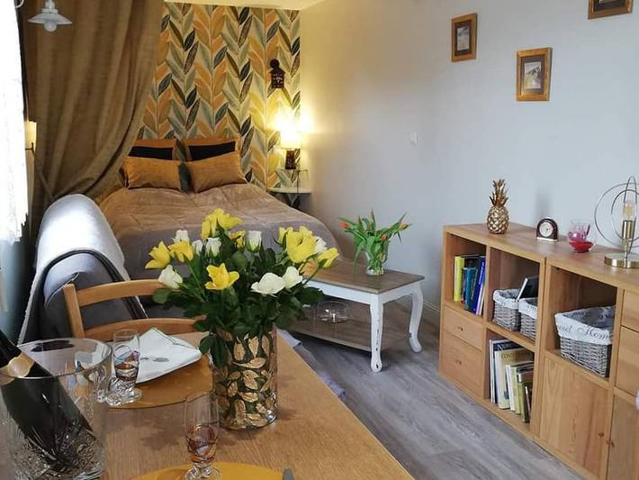 Gîte pour 2 personnes, avec terrasse à Eu