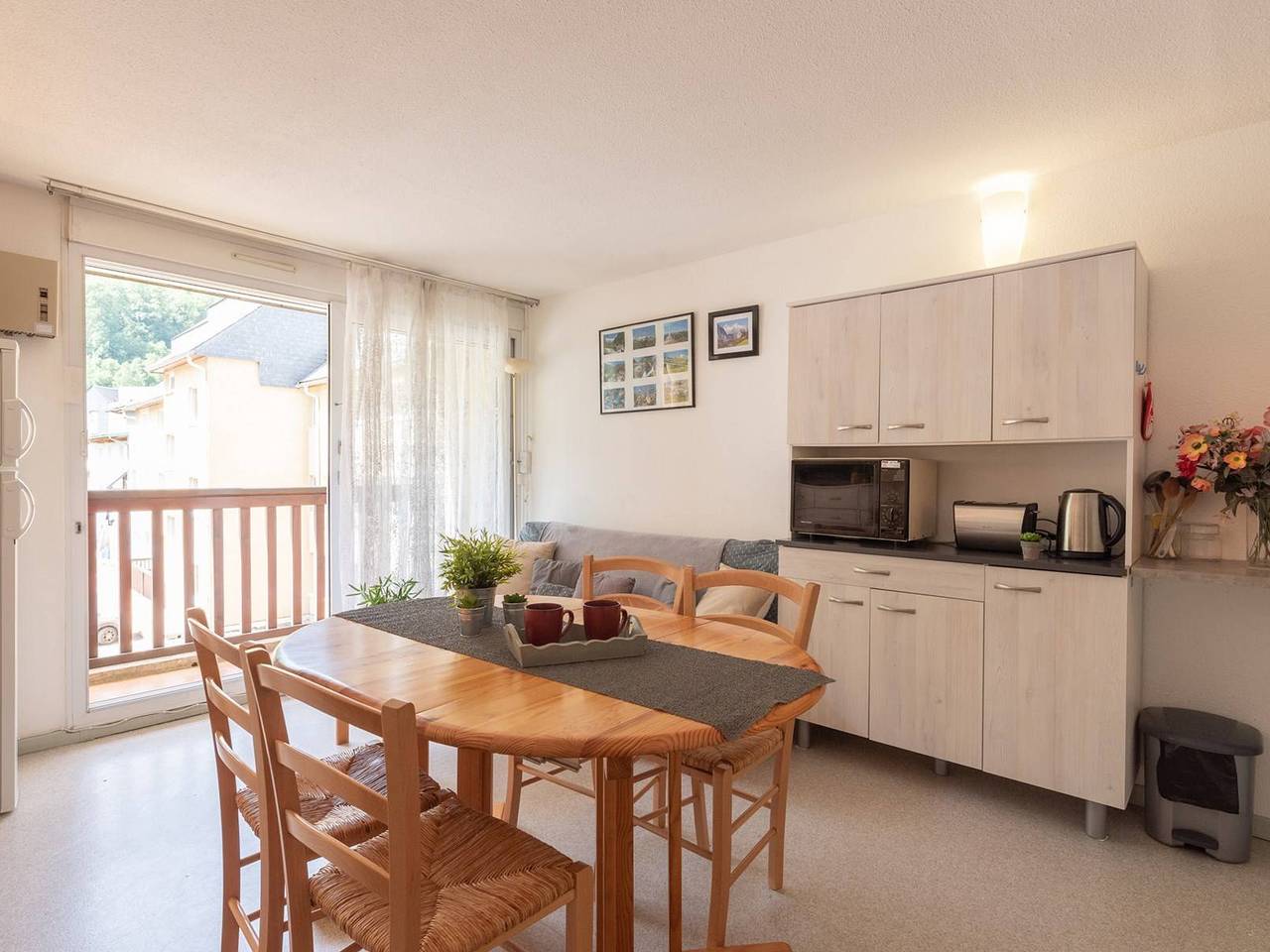 Ganze Wohnung, Gemütliche Wohnung für 4 Personen mit Parkplatz in Saint-Lary in Saint-Lary-Soulan, Nationalpark Pyrenäen