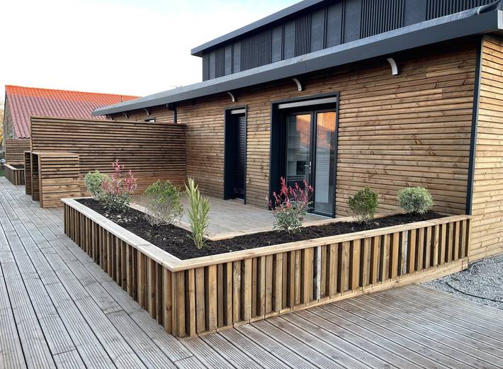 Gîte pour 4 personnes, avec terrasse, animaux acceptés