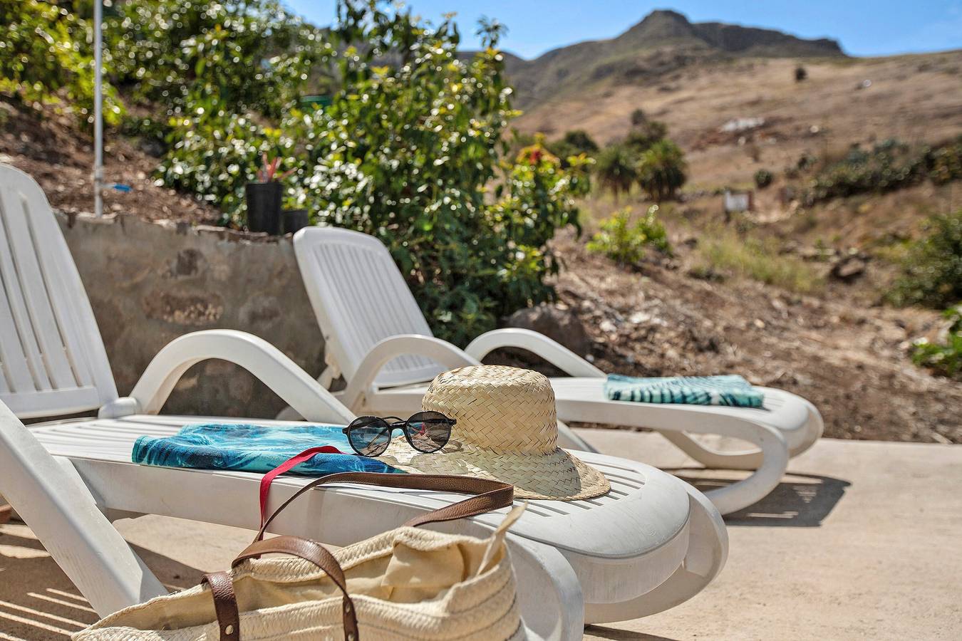 Casa Buenavista : animaux acceptés, vue mer et montagne, terrasse privée, Wi-Fi in Gáldar, Grande Canarie du Nord