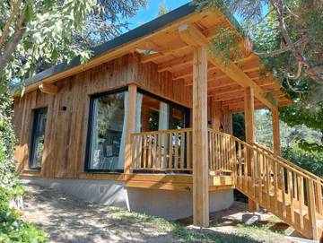 Casa rural para 4 personas, con vistas además de jardín y piscina en Provincia de Madrid